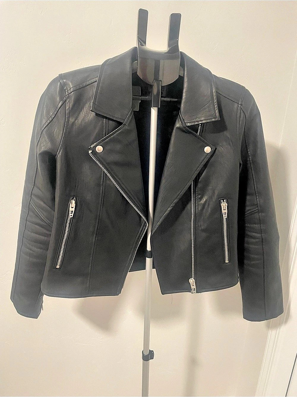 BLANKNYC Black Moto Jacket Size Small Like New